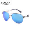 FENCHI Sunglasses Women Driving Pilot Classic Vintage Eyewear Sunglasses High Quality Metal Brand Designer Glasses